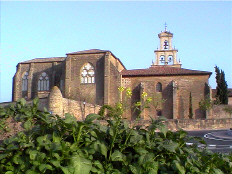 Monasterio de Caas en La Rioja. Aqu naci Santo Domingo de Silos.
