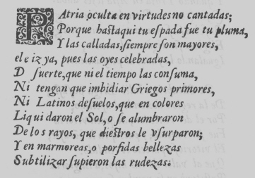 Poema de Fco. Lpez de Zrate, edicin facsimil del ao 1633