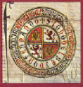 Detalle de Privilegio Rodado de Don Alfonso X el Sabio,  hacia el ao 1255